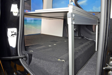 VanEssa sleeping system Berlingo and Partner load compartment