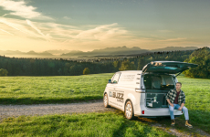 Campingmodule im VW ID Buzz Cargo