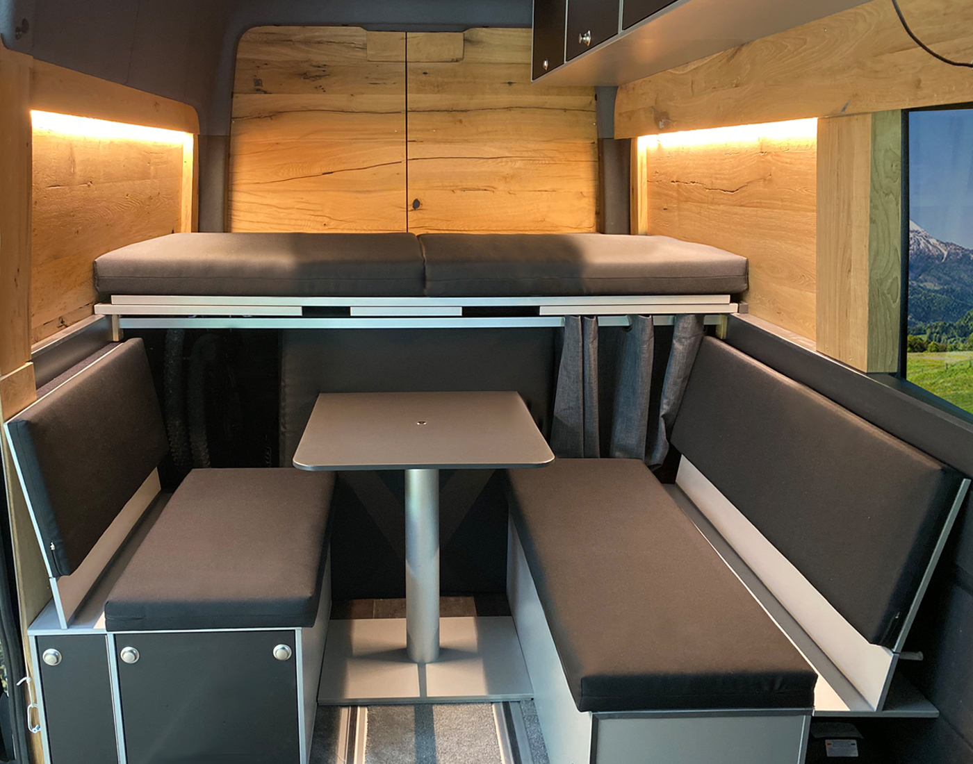 VW Crafter  Camper mit Holzausbau 2020 (Mercedes Sprinter)