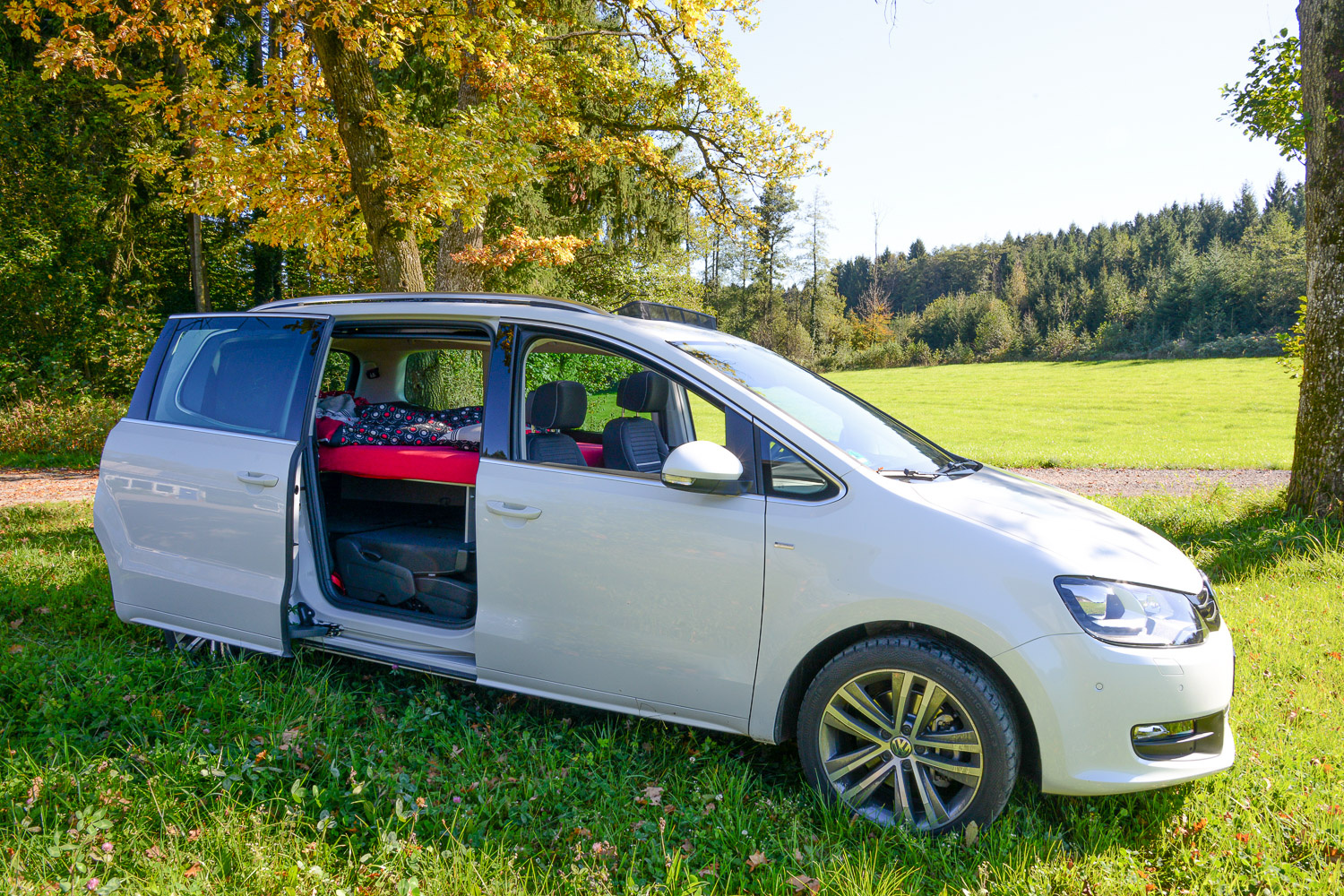 VW Sharan 2, Seat Alhambra 2 (seit 2010) - Vanessa-Mobilcamping