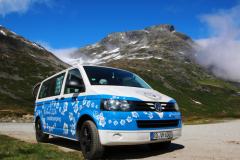 14VW Bus in Norwegen