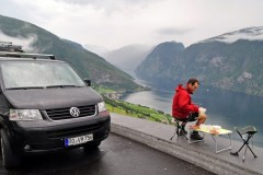 13VW Bus in Norwegen