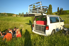 10VW Campervan in Italien - Toskana