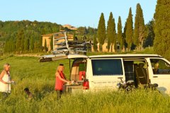 10VW Campervan in Italien - Toskana