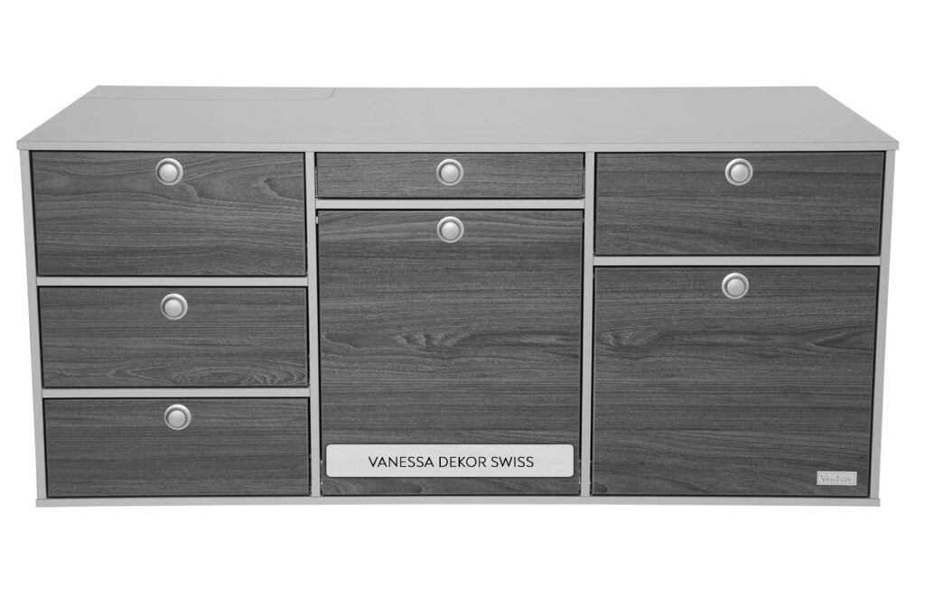 VanEssa Heckküche Dekor Swiss VanEssa Heckküche Dekor Swiss