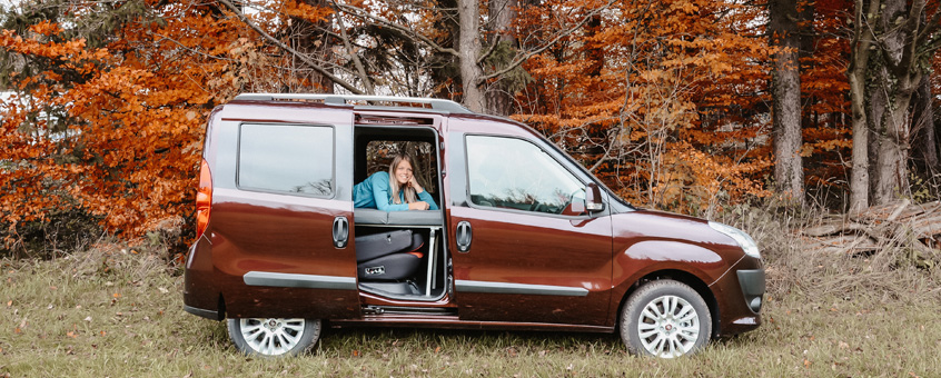Opel Combo D Campervan mit VanEssa Campingmöbelnl