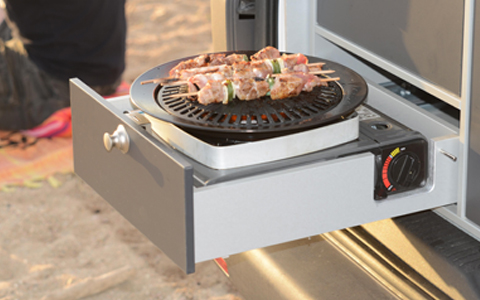 Kangoo camping accessories grilling top for cooker