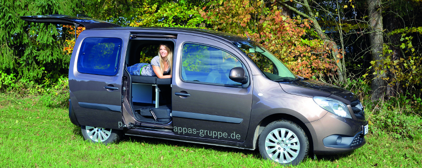 Renault Kangoo II Campervan with kitchen box