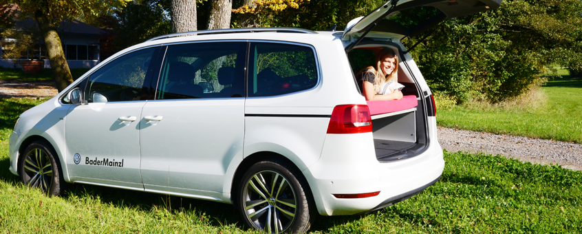 Campingausbau im VW Sharan - VanEssa mobilcamping