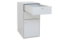 Preview: VanEssa Modulturm cabinet T1 silver open