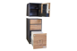 Preview: VanEssa top unit in wild oak with cupboard module