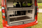 Preview: VanEssa Riva rear pull-out in Ford Tourneo Custom under sleeping system