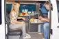 Preview: VanEssa Oslo silver kitchen module in a VW bus