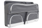 Preview: Original VanEssa packing bag for VW T5 / T6 / T6.1 with a double bench - passenger side, anthracite