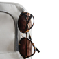 Preview: Original VanEssa Packtaschen für VW T5/T6/T6.1 hellgrau Brillenhalter
