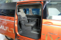 Preview: VanEssa sleeping system Surfer split single bed in VW T7 Multivan with seat