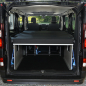 Preview: VanEssa Schlafsystem Surfer NV300 im Auto Heckansicht