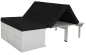 Preview: VanEssa mobilcamping Sleeping system in addition to kitchen - VW Caddy Maxi 3 / 4 folding mattress