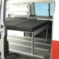 Preview: Surferbett VW Multivan seitlich