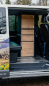 Preview: VanEssa Aufsatzschrank geschlossen auf Modulturm T2 im Van geschlossen in Graphit Wildeiche im Fahrzeug