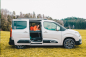 Preview: VanEssa sleeping system in the Berlingo III / Rifter / Combo E / PROACE CITY VERSO side view
