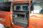 Preview: VanEssa sleeping system Surfer to kitchen divided double bed in VW T7 Multivan