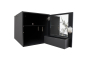 Preview: VanEssa open top mirror cabinet in graphite black matt