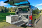 Preview: VanEssa Arco System mit Kueche Fahrerseite und Doppelbett und zweiter Auszug im VW-Bus