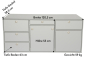 Preview: V1 - VanEssa kitchen system height 53 cm