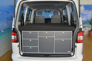 Sleeping system in addition to kitchen Van - Transporter/Caravelle short wheelbase
