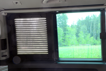Ventilation grille sliding window PREMIUM for VW T6.1 - passenger side