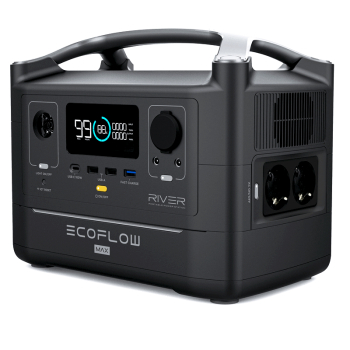 EcoFlow RIVER MAX Powerstation Lithiumbatterie