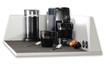 Coffee bar for module tower