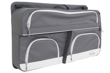 Original VanEssa packing bag for VW T5 / T6 / T6.1 with a double bench - passenger side, anthracite