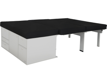 VanEssa mobilcamping Sleeping system in addition to kitchen - VW Caddy Maxi 3 / 4 built up