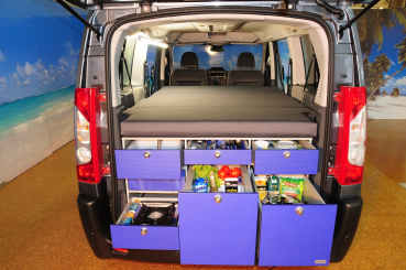 Schlafsystem Van zur Küche - Jumpy II / Scudo II / Expert II / Proace I