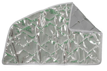Thermal darkening mats for Mercedes thermal side