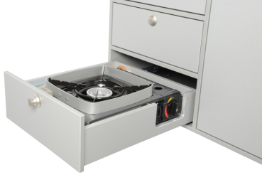 V1T - VanEssa kitchen system height 56 cm | corpus Silver