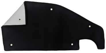 Darkening system thermal mats VW Caddy 5, single mat black side