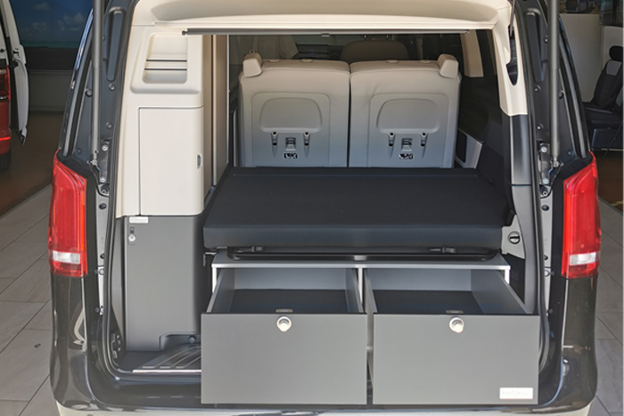 Praktische VanEssa Staubox für Ihren VW T5, T6 oder T6.1