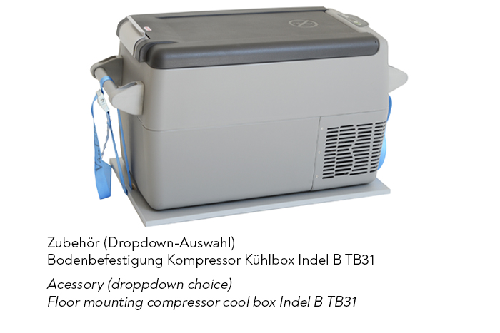 Kompressor-Kühlbox IndelB TB31 - VanEssa mobilcamping