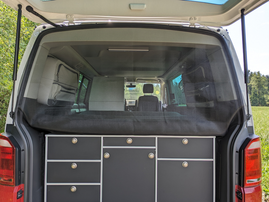 UssPo Auto-Heckklappen-Netzgitter für SUV-Camping, magnetisches Kofferraum-Moskitonetz  für Belüftung und Insektenschutz beim Camping und auf Autofahrten,Black-M:  : Auto & Motorrad