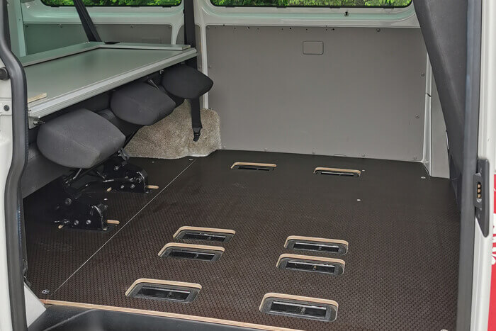 VanEssa floor plate for VW Transporter / Caravelle - VanEssa mobilcamping