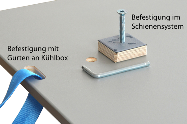 Halterung für Kompressor-Kühlbox "Dometic"