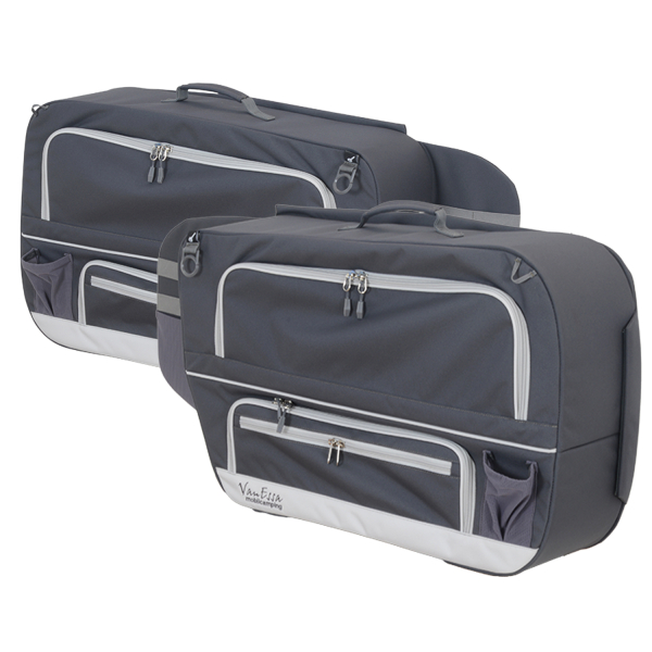 Original VanEssa packing bags for Ford Tourneo Custom from 2024, colour anthracite - a pair