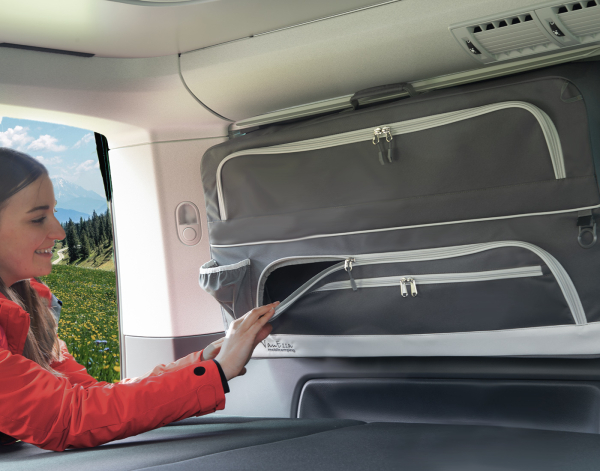VW Packtaschen - Stauraum im Fenster - VanEssa mobilcamping