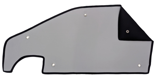 Darkening system thermal mats VW Caddy 5, single mat grey side