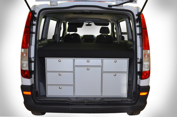 Sleeping system in addition to kitchen Van - V-Class / Viano / Vito / Horizon / Activity / Pössl VanSTAR
