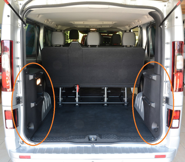 Opel Vivaro B mit Vollverkleidung