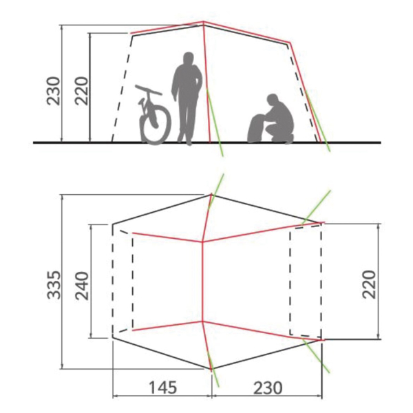 Tent Drive Van VAUDE